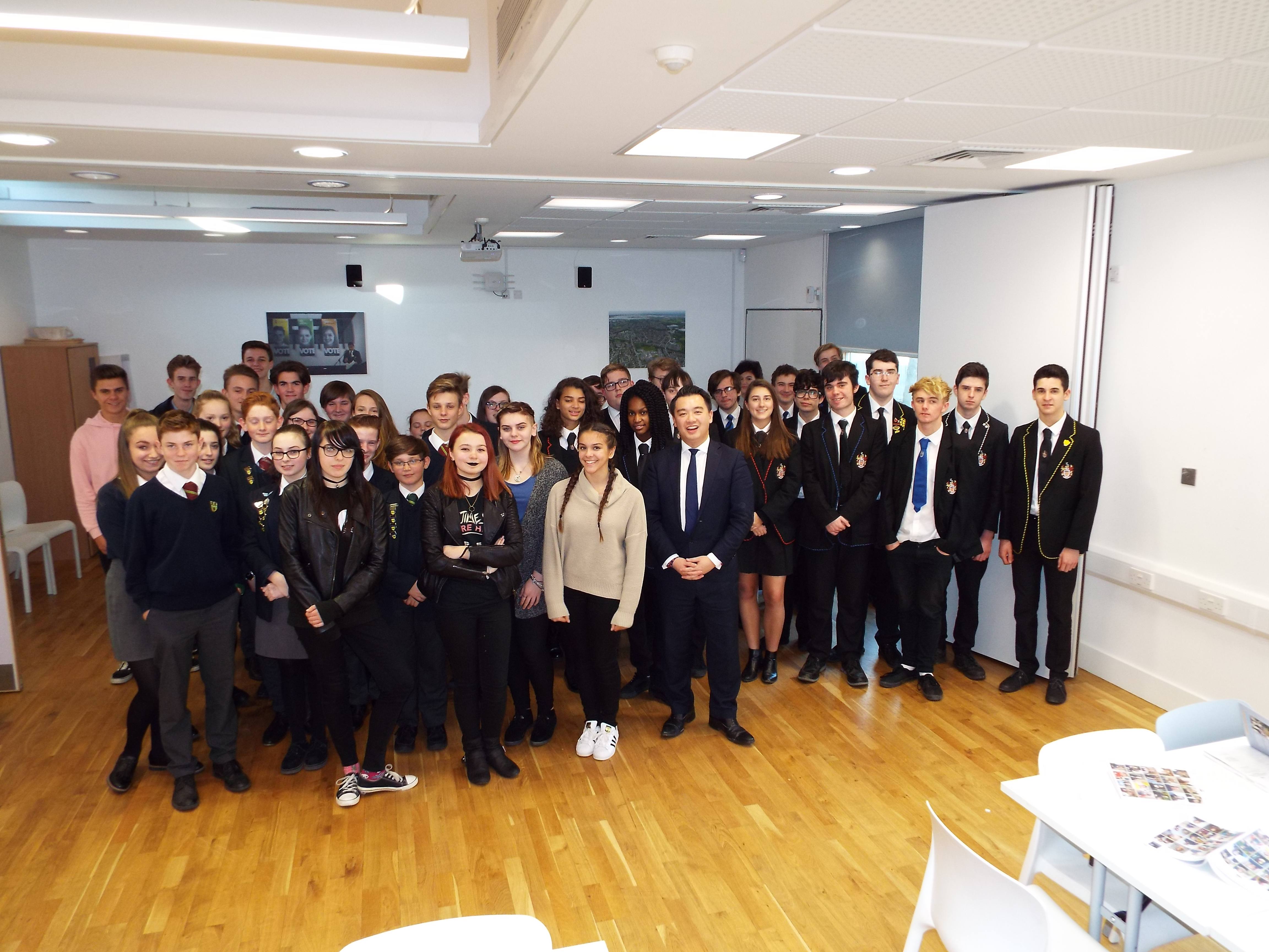 Havant Students Receive Oxbridge Masterclass At Mp’s Conference 