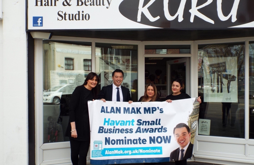 Havant Hairdressers Encourages Small Businesses To Get