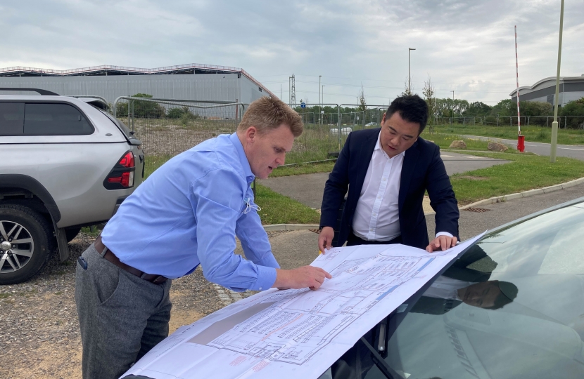 Looking at plans for development of Bio Pure's new manufacturing facility