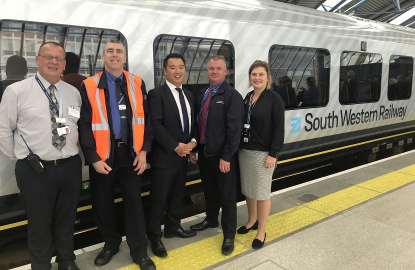 Local MP Alan Mak welcomes new flexible season tickets after 5 year ...