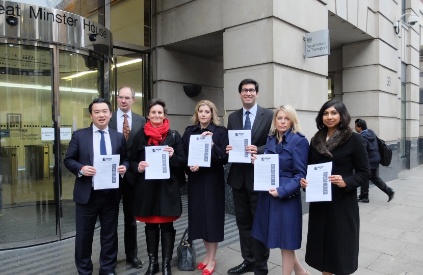 Local MP Alan Mak lobbied the Government in Westminster