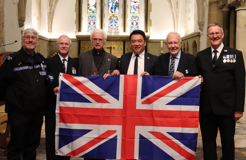 Local MP Alan Mak welcomes Government launch of new Veterans' ID card