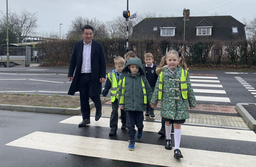 Local MP Alan Mak welcomes £2,155,000 Government scheme improving cycling and walking in Elmleigh Road and central Havant