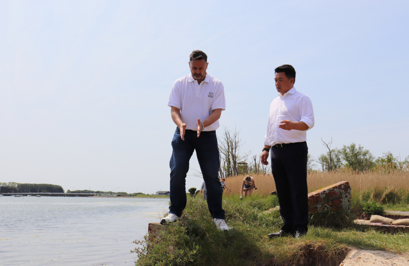 Local MP Alan Mak pledges to continue campaign to protect Langstone Mill Pond and related issues and will chair decision-makers meeting in 2024