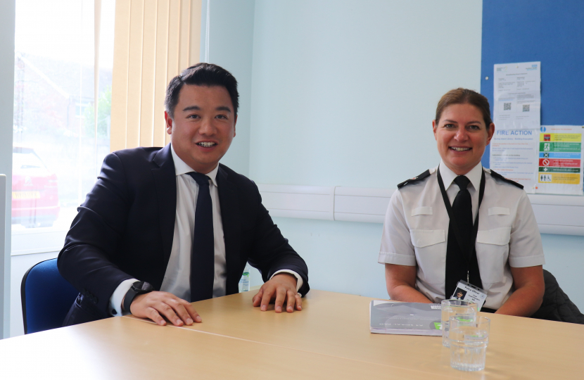 Local MP Alan Mak welcomes new police chief's “back to basics” plan to fight crime 