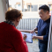 Alan Mak MP with local pensioner