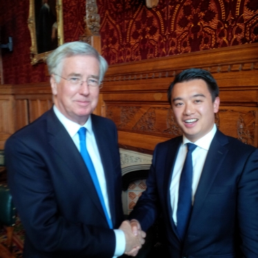 Alan Mak MP with Defence Secretary Michael Fallon