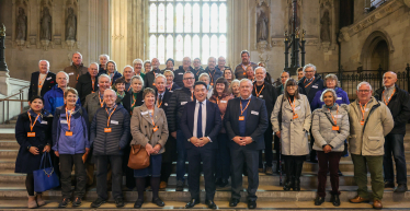 Local MP Alan Mak welcomes another group of residents to Parliament 