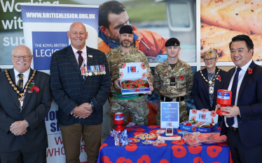 Local MP Alan Mak launches Royal British Legion Poppy Appeal