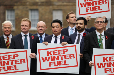 Local MP Alan Mak joins Westminster protest against removal of Winter Fuel Payment from pensioners