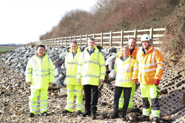 Local MP Alan Mak previously supported works to improve flood protection measures near Broadmarsh in the Havant Constituency.