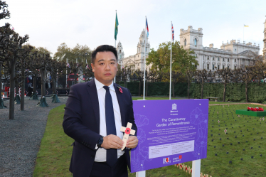 Local MP Alan Mak honours Havant Constituency heroes at House of Commons Remembrance Garden