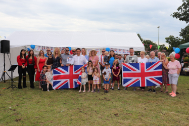 Photo Caption: Local MP Alan Mak attended 11 street parties in the Havant Constituency, including one in Emsworth hosted by Mark and Amy [1]