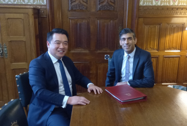 Local MP Alan Mak met with Rishi Sunak ahead of the Spring Statement