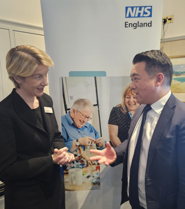 Local MP Alan Mak speaks up for Havant Constituency residents' health needs in meeting with NHS England Chief Executive